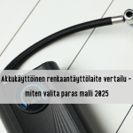 akkukäyttöinen renkaantäyttölaite