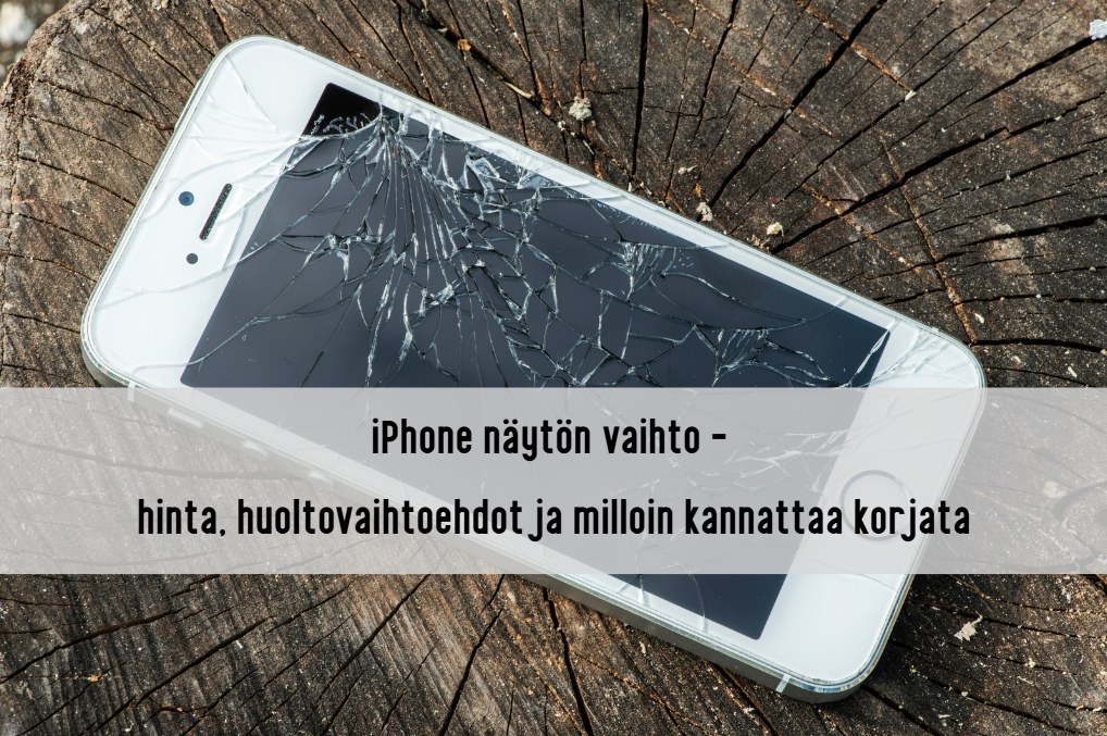 iphone näytön vaihto